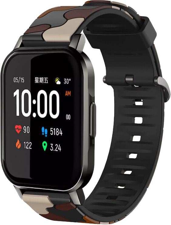 Ремінець Tactic Camouflage для Haylou Smart Watch 2 LS02 Khaki (32926-17)