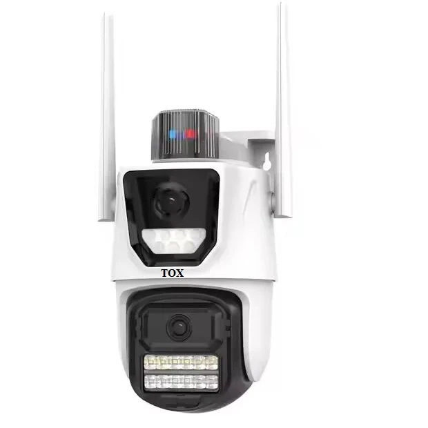 IP-камера відеоспостереження зовнішня TOX EP17-QQ-8M 8 MP WiFi ICSEE автостеження за людиною (29817198)