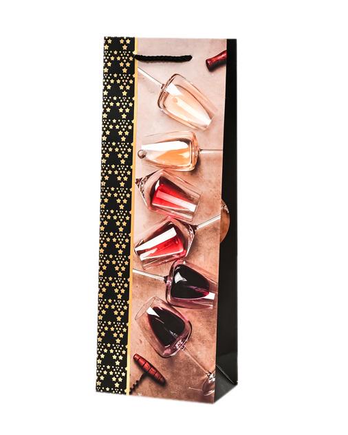 Подарочный пакет под бутылку Stenson R32955 Wine