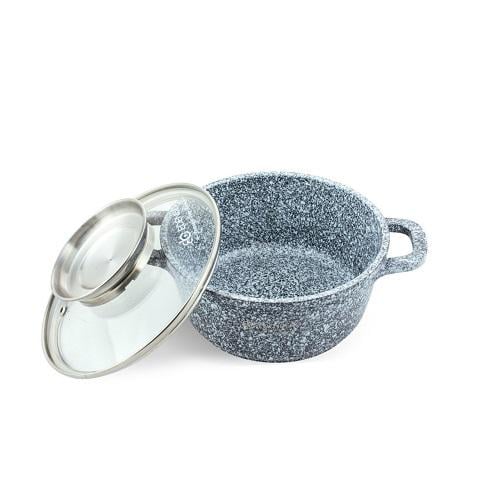 Каструлі Edenberg Eb-8040 з тришаровим гранітним покриттям та турбо індукційним дном 14 ін. (Eb-8040) - фото 6 Каструлі Edenberg Eb-8040 з тришаровим гранітним покриттям та турбо індукційним дном 14 ін. (Eb-8040) - фото 6