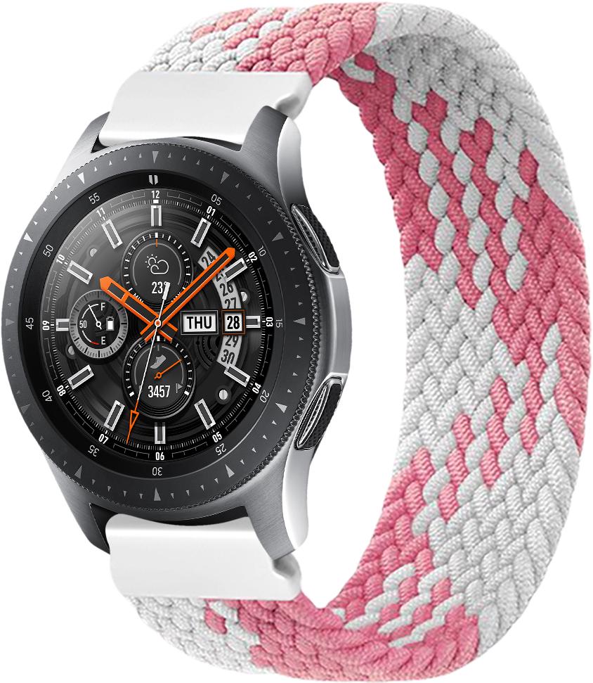 Ремешок Solo Loop Multi для Galaxy Watch 42 мм (145 мм) Pink/White (26280-52)