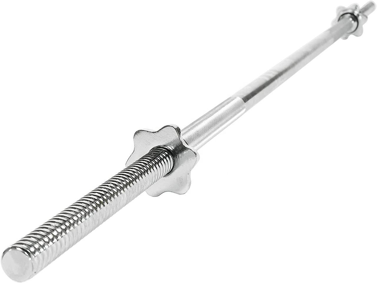 Гриф прямой для штанги WCG 140 см Ø28 мм (G-140) - фото 2 Гриф прямой для штанги WCG 140 см Ø28 мм (G-140) - фото 2