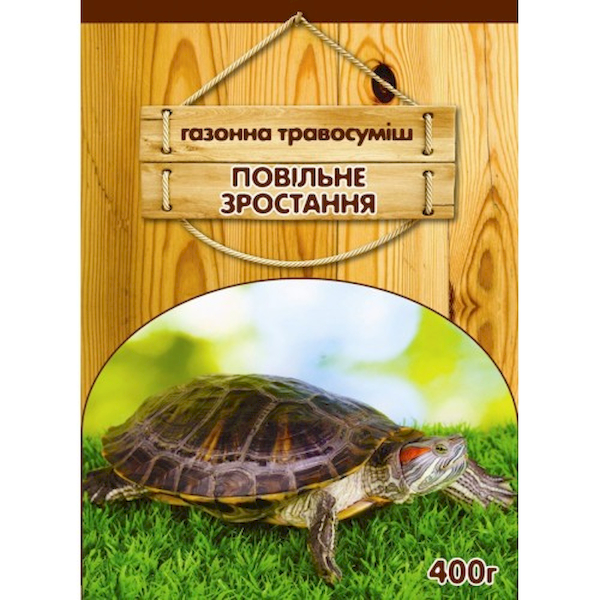 Газонна трава Сімейний сад Повільний зріст 400 г (442)