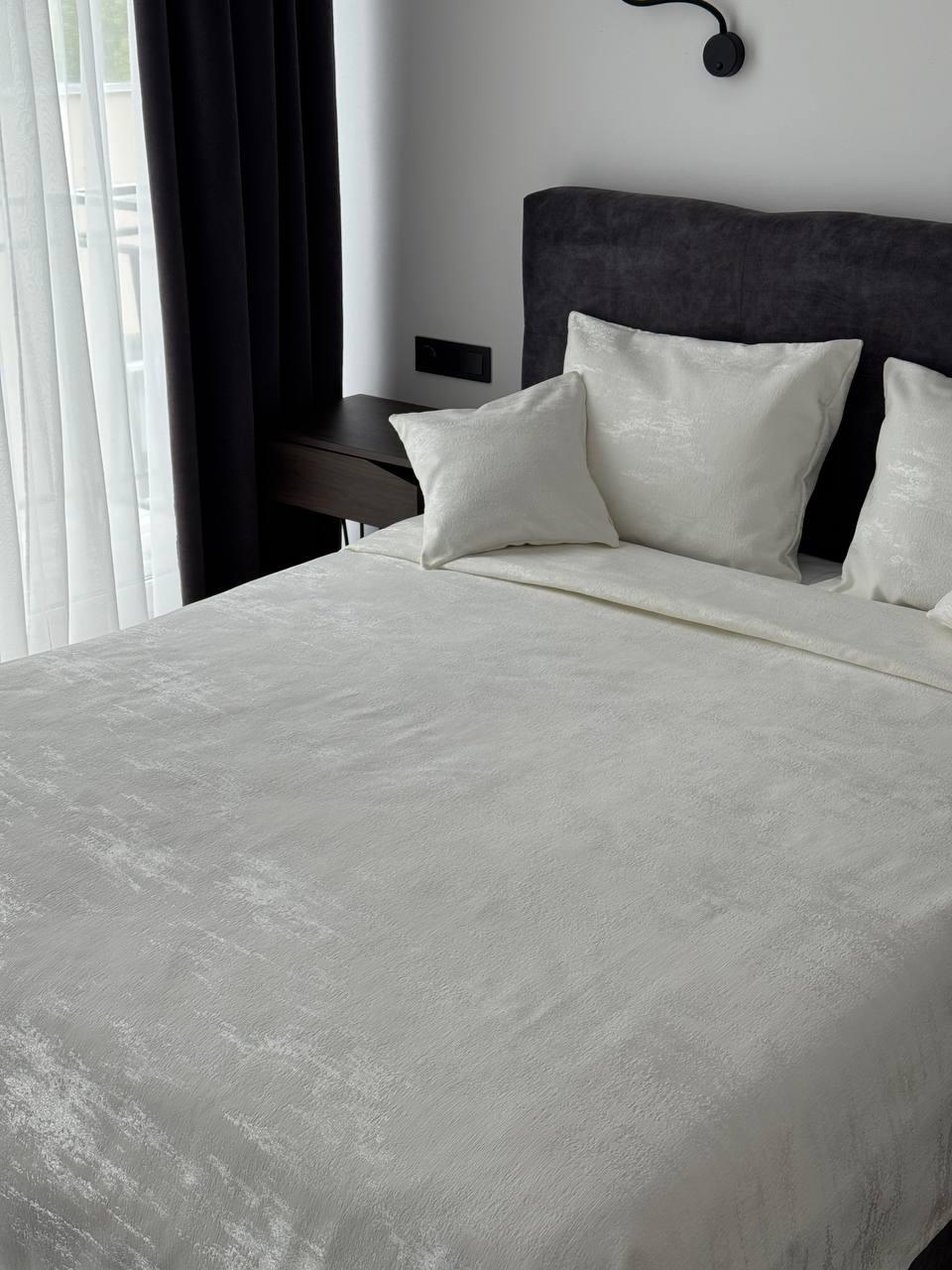 Покрывало Мрамор 180х250 см Молочный (22000-2-180x250cm) - фото 12 Покрывало Мрамор 180х250 см Молочный (22000-2-180x250cm) - фото 12