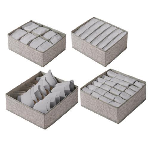 Коробка-органайзер для зберігання речей Besser 3232104 4 відділень 32x32x10 см (585477)