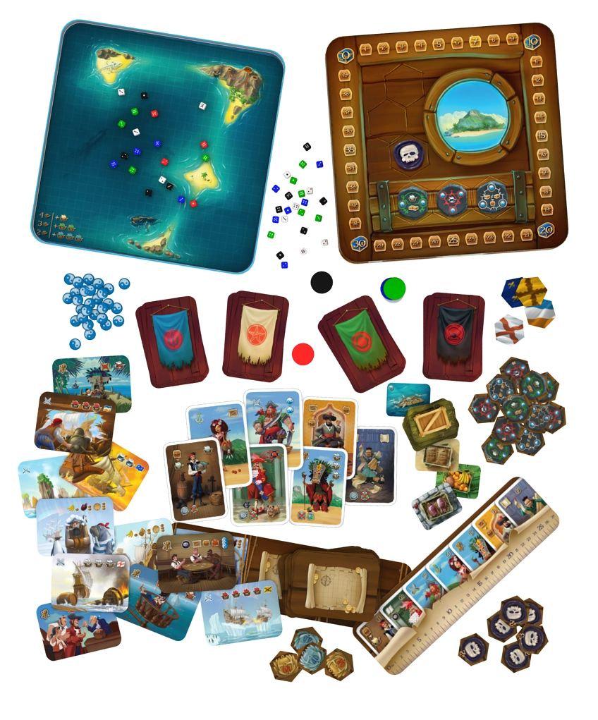 Настольная игра ПИРАТЫ 7 МОРЕЙ (i-1502) - фото 4