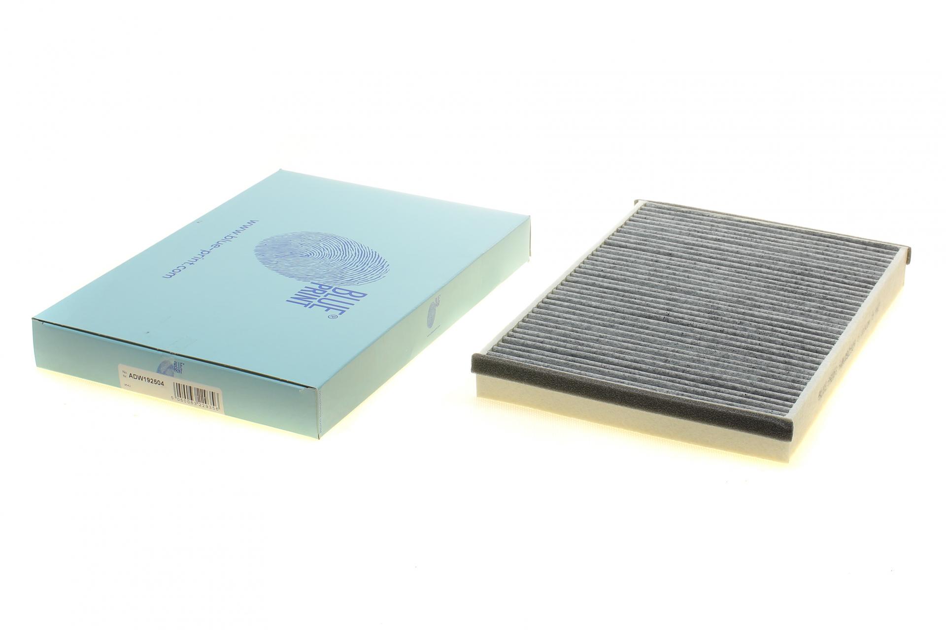 Фильтр салона BLUE PRINT для Opel Astra F/G/H 96- угольный (ADW192504)