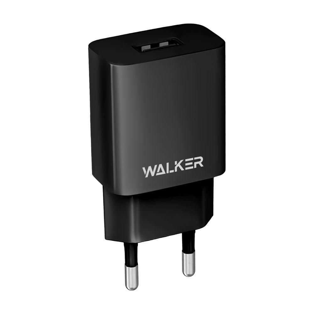 Сетевое зарядное устройство Walker WH-26 1USB/2,1A Black