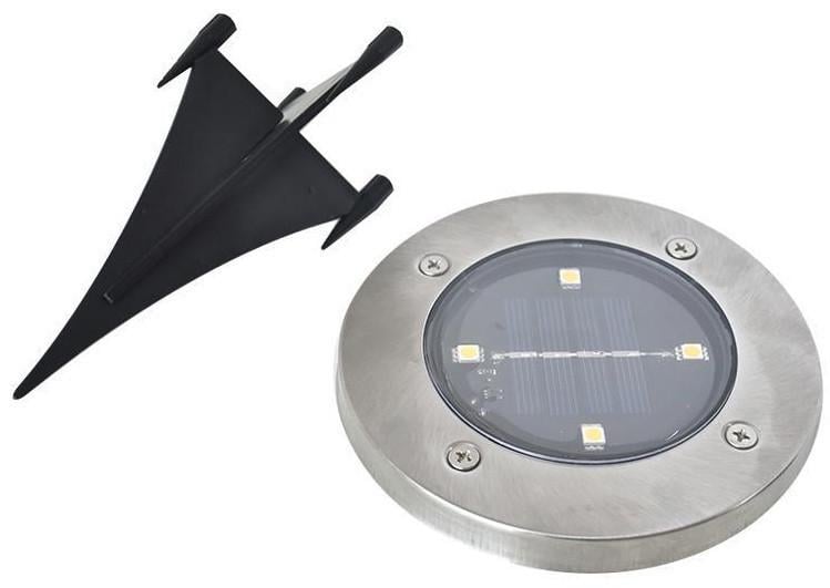 Светильник на солнечной батарее Rias Solar Disk Lights 5050 4 LED 5 W (4_905780056) - фото 3