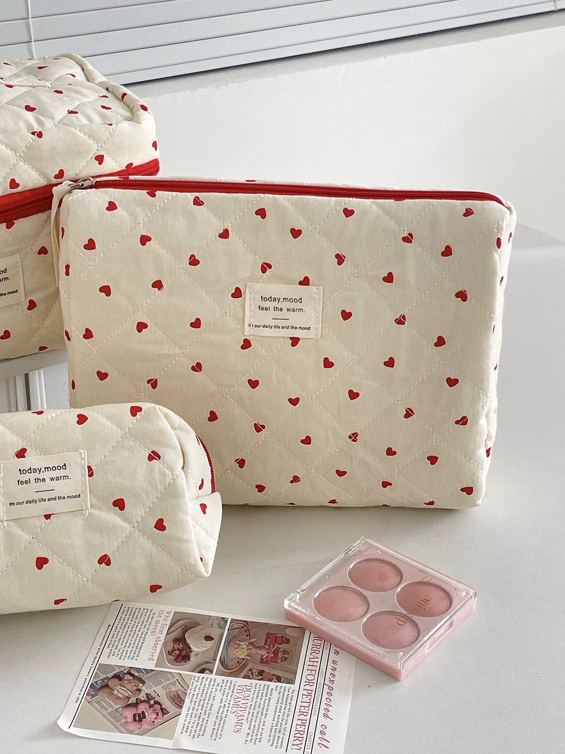 Набор косметичек warm story Сердечки (0078)