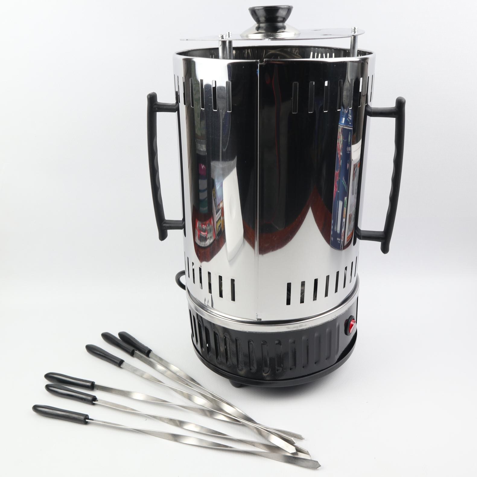 Электрошашлычница вертикальная на 6 шампуров (4123413)