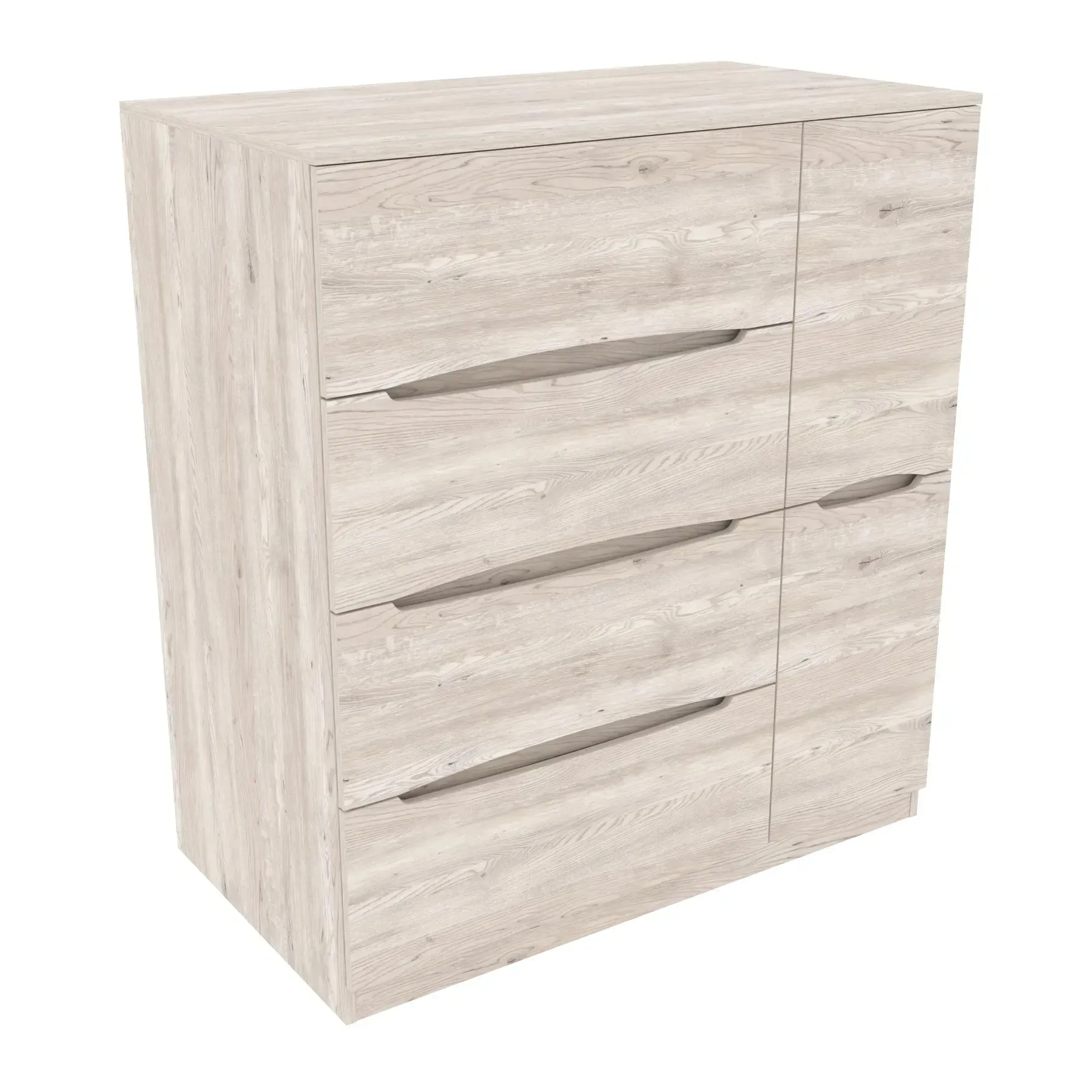 Комод Kontinent Дельта №2 109х61х120 см Самоа Дымчатый (79677367) Комод Kontinent Дельта №2 109х61х120 см Самоа Дымчатый (79677367)