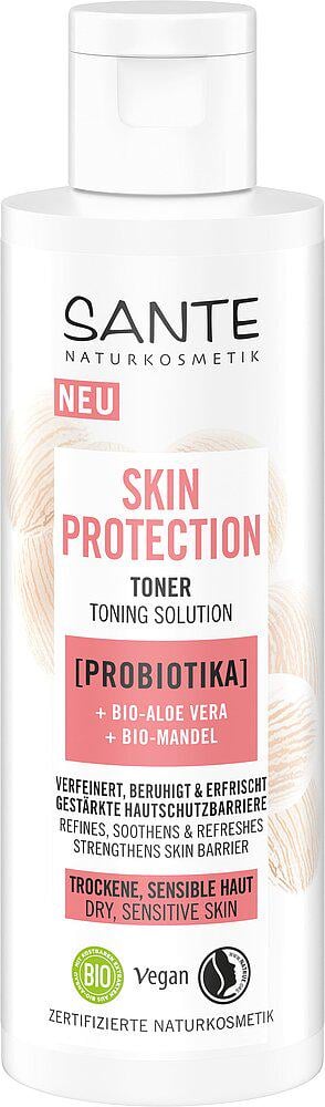 Тоник мицеллярный Sante Skin Protect для сухой и чувствительной кожи с пробиотиками 125 мл (40650)