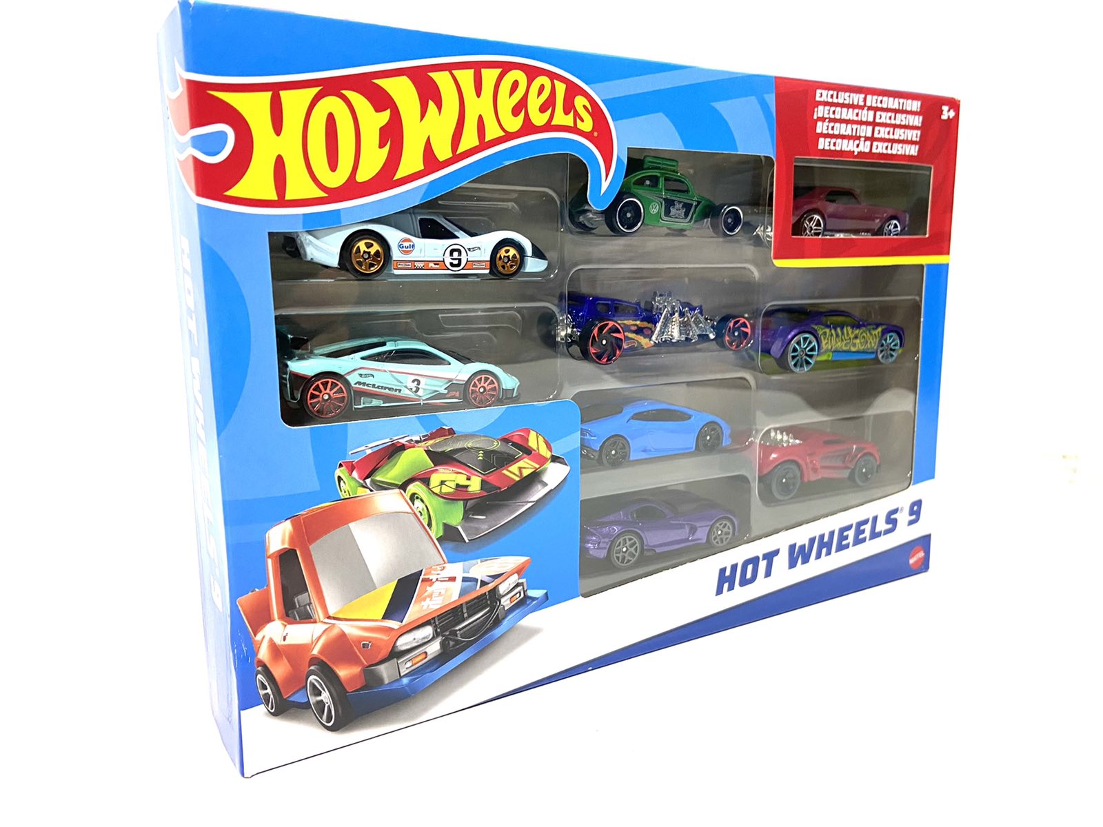 ᐉ Набор машинок Mattel Hot Wheels Вид 9 в подарочной упаковке 9