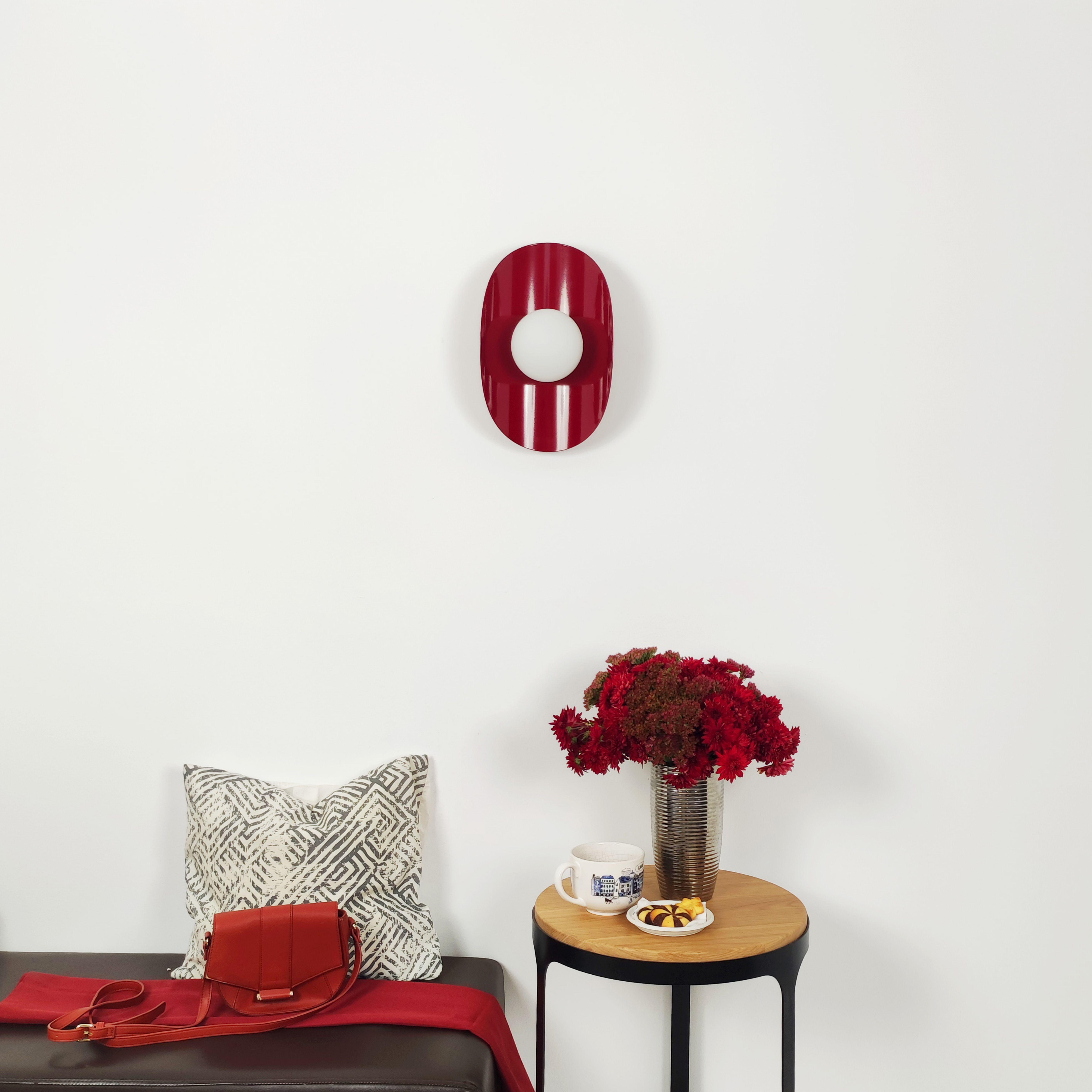 Настенный светильник Gaff Design с деталями из латуни Бургунди (BRASS47) - фото 9