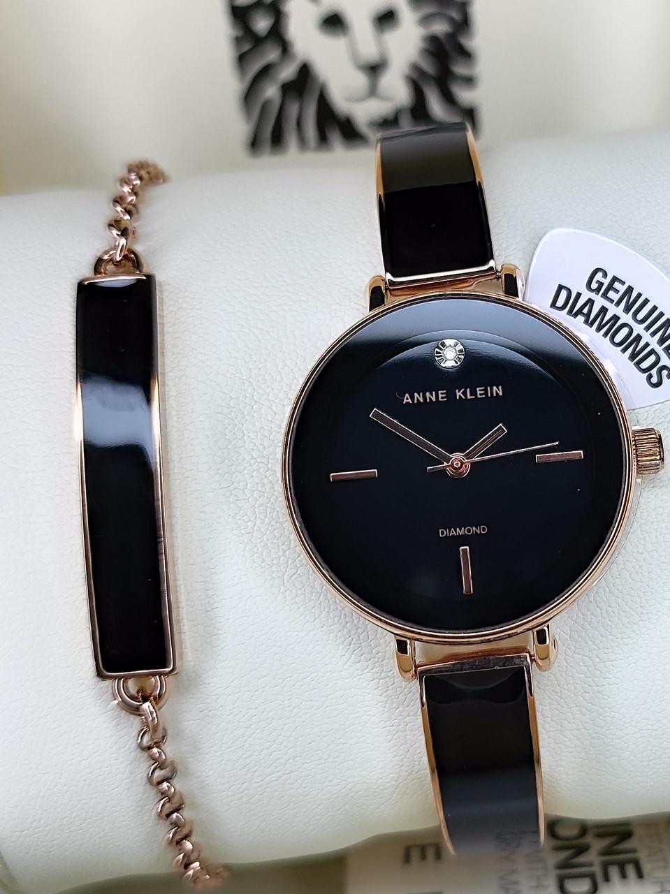 Наручные часы женские Anne Klein AK/3620BKST с браслетом