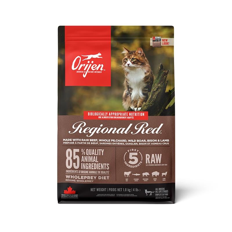 Корм сухой для котов Orijen Regional Red Cat 1,8 кг (24149156)