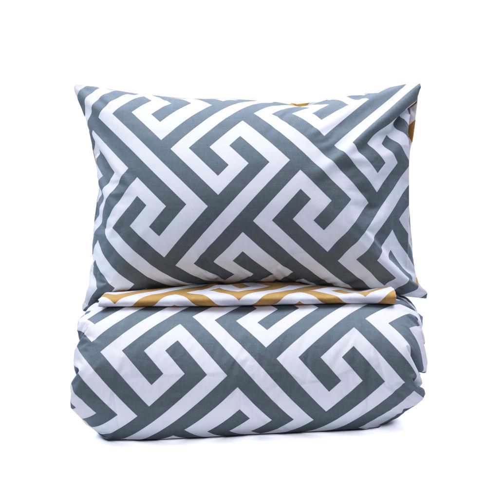 Комплект постільної білизни ТЕП Labyrinth євро 200х220 см наволочки 2х70х70 см (17409) - фото 1 Комплект постільної білизни ТЕП Labyrinth євро 200х220 см наволочки 2х70х70 см (17409) - фото 1