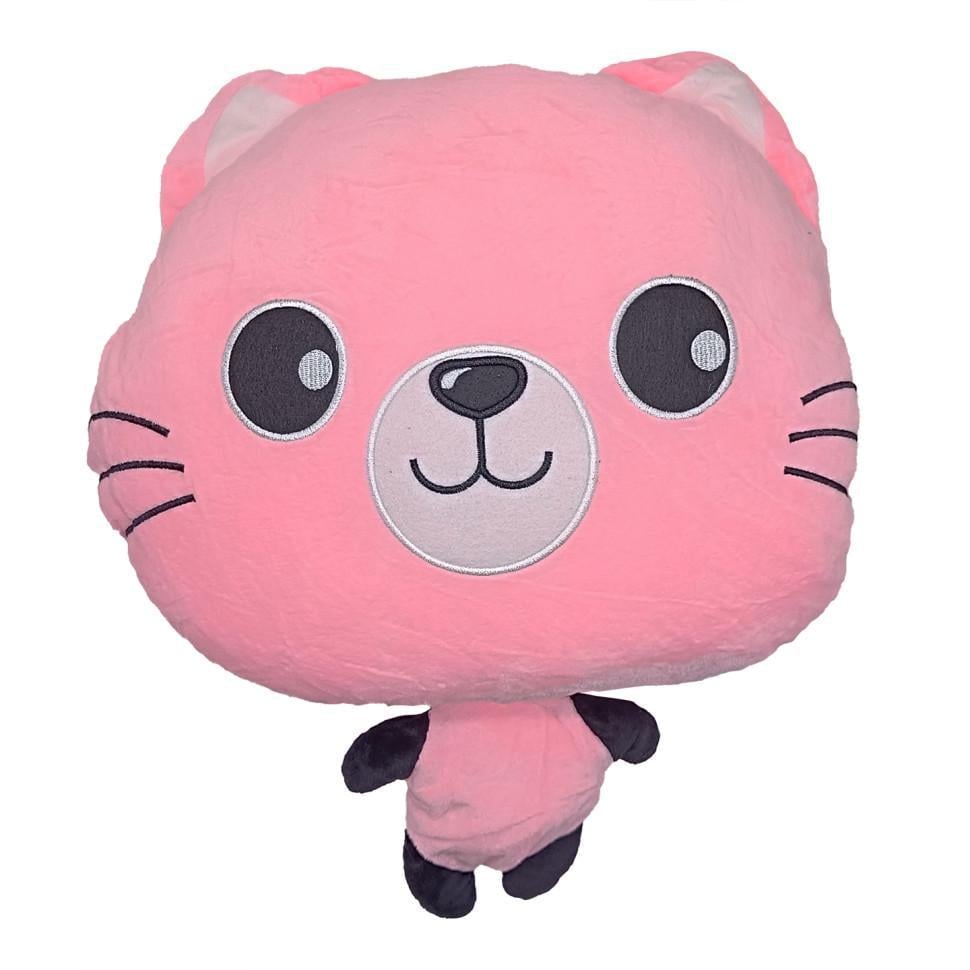 М'яка іграшка Bambi Кішечка L1128 з пледом 40 см Pink (RLT48737)