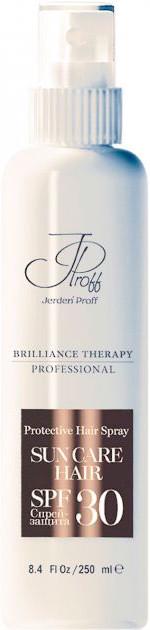 Jerden Proff Спрей сонцезахисний для волосся з SPF-30 SUNCARE Jerden PROFF 250мл, (4823085615091)