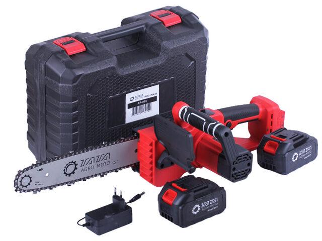 Пила аккумуляторная Мини TATA 12"/21 V/2 АКБ/3 A/4 A зарядное устройство