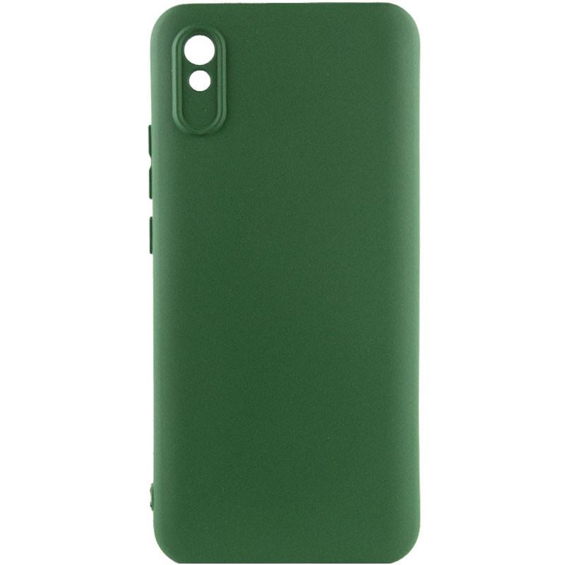 Протиударний чохол Silicone Cover Lakshmi Full Camera (AAA) для Xiaomi Redmi 9A Зелений / Cyprus Green