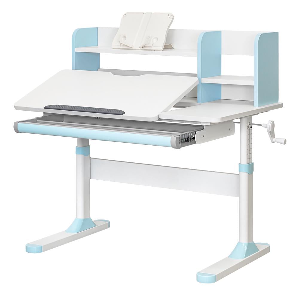 Парта трансформер шкільна Evo-kids TH-330 W/Z ергономічна Блакитний - фото 1 Парта трансформер шкільна Evo-kids TH-330 W/Z ергономічна Блакитний - фото 1