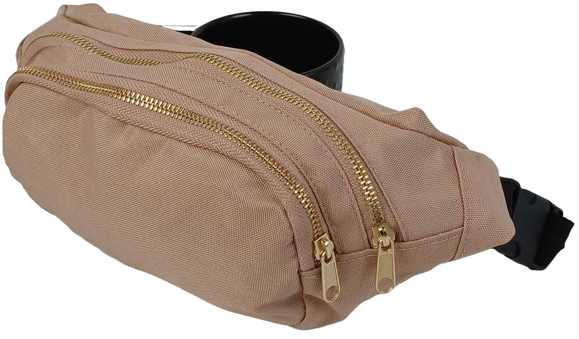 Сумка на пояс LS жіноча Пудровий (4061461704537) - фото 3 Сумка на пояс LS жіноча Пудровий (4061461704537) - фото 3