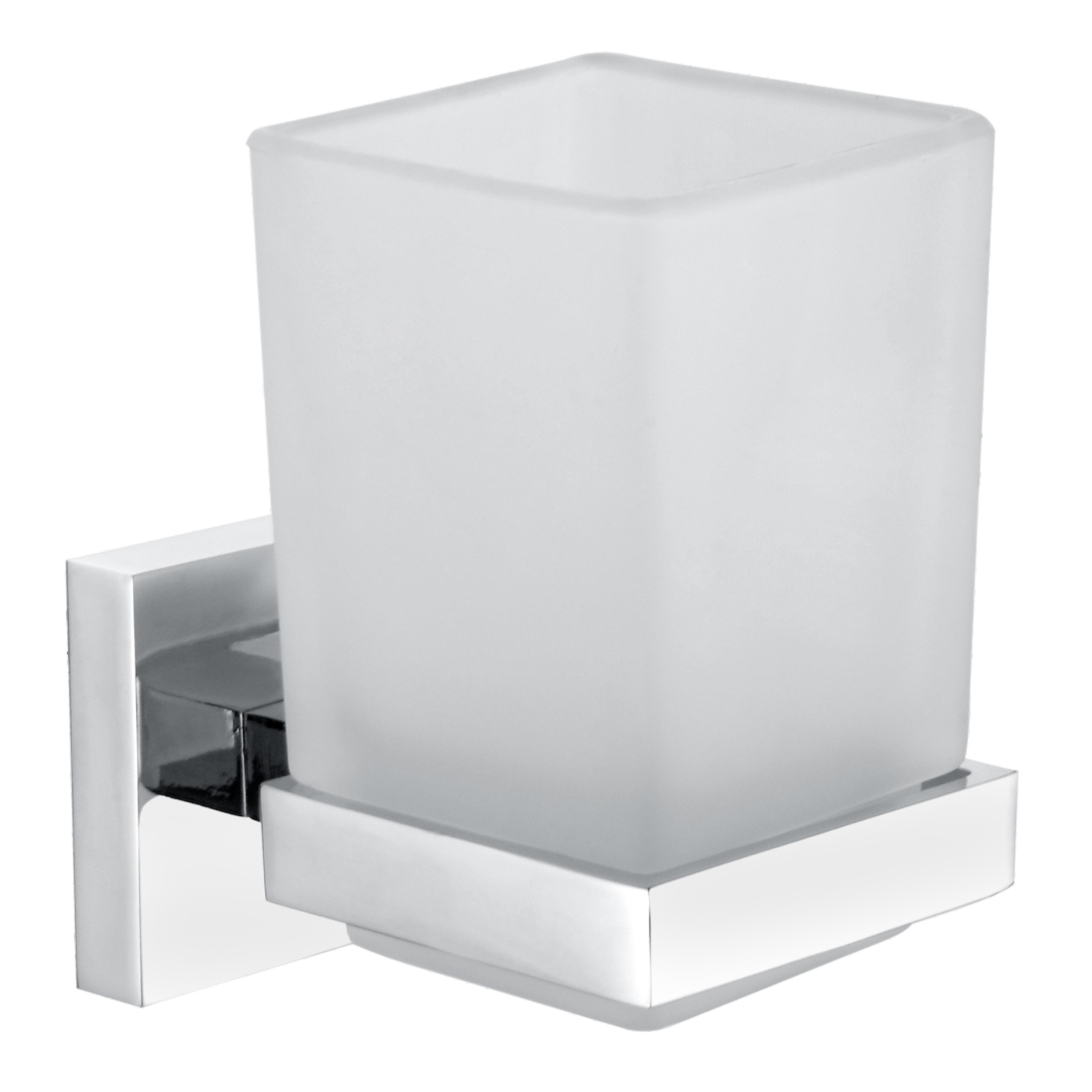 Стакан двойной VOLLE Cuadro 2536.220101 Хром (ANT-80910)