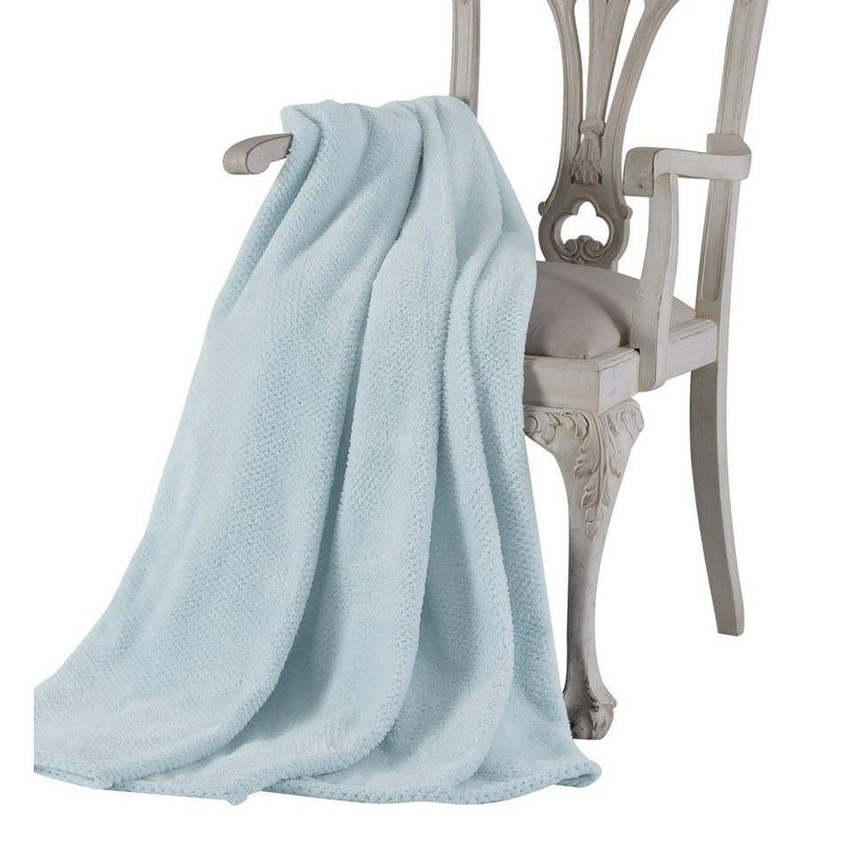 Плед Tivolyo Home Favo Soft флис 200х220 см Бирюзовый (2000022264211)