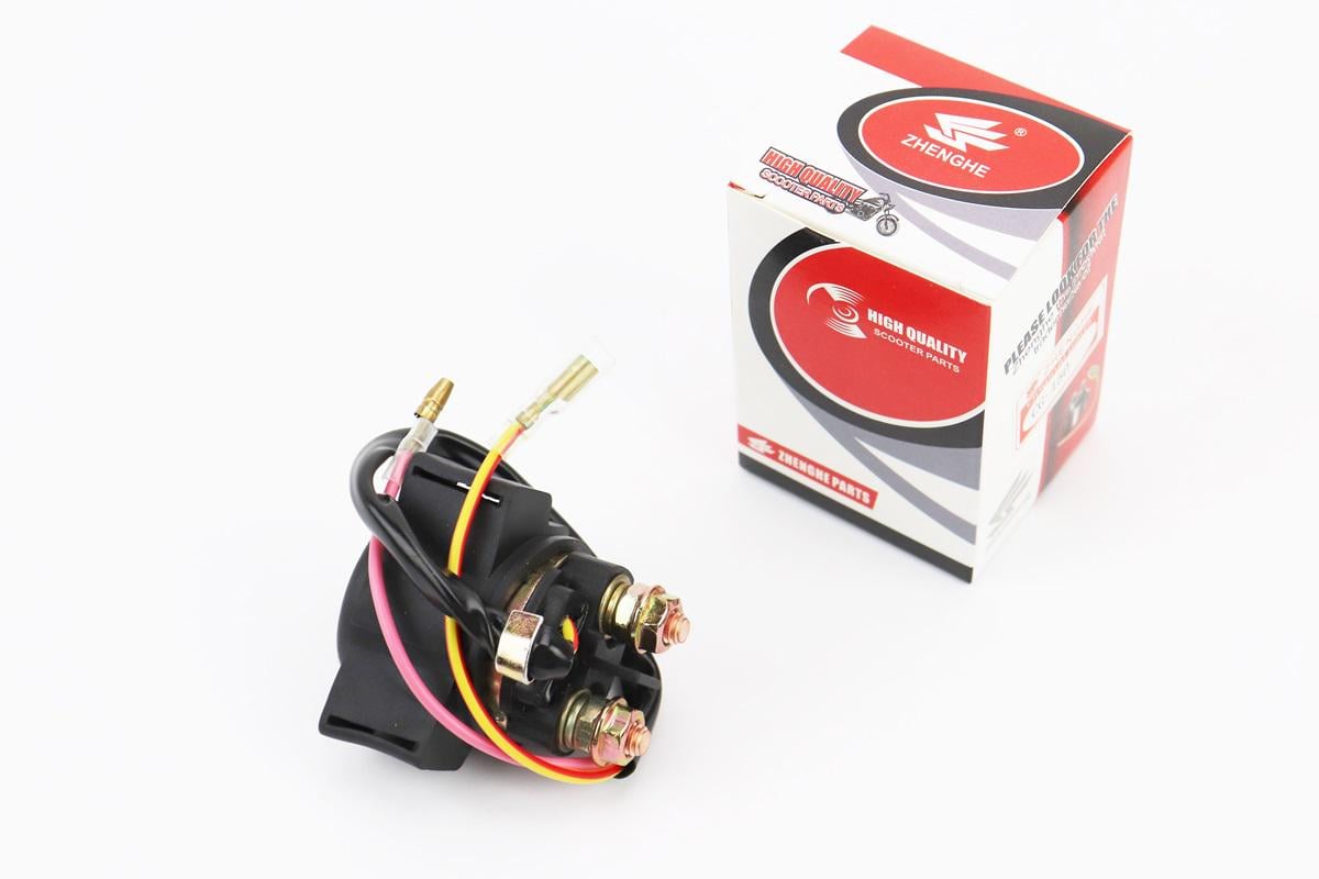 Реле стартера к мотоциклу Viper-125-150J 12В с проводами и клеммами