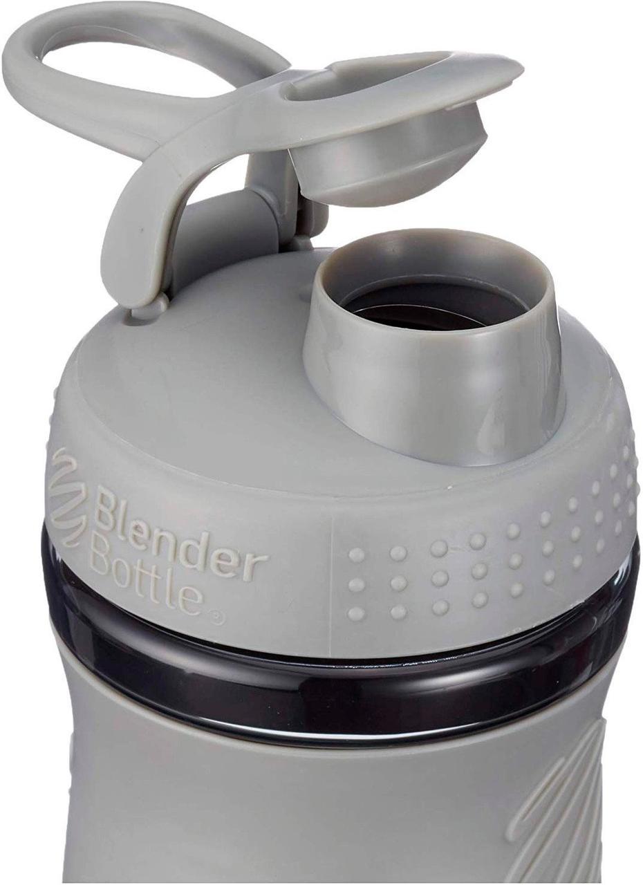 Шейкер BlenderBottle SportMixer Flip 20oz 590 мл Grey - фото 6