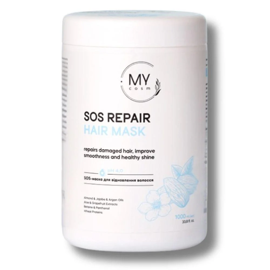 Маска для волосся MY COSM SOS Repair Hair Mask 1000 мл (2994624224)