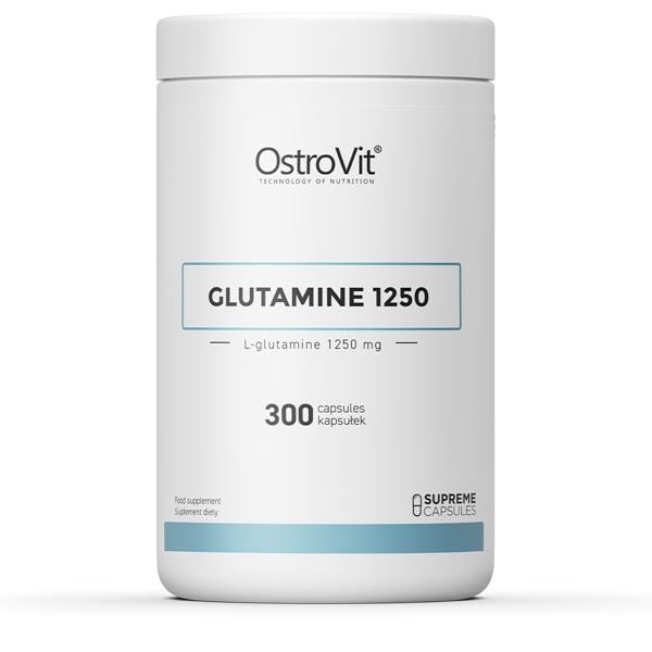 Амінокислота OstroVit Glutamine 1250 300 капс. (7758)