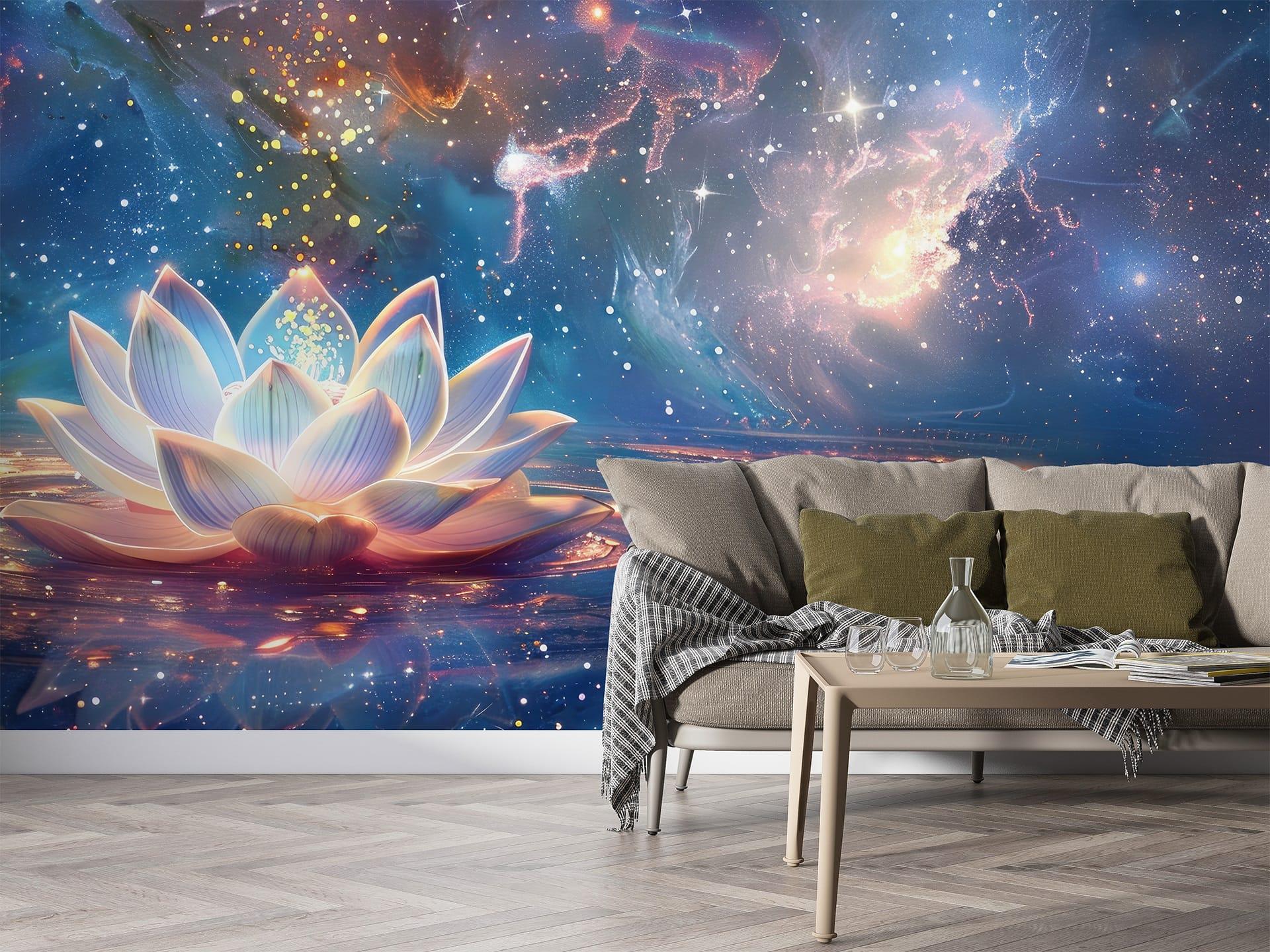 Фотообои флизелиновые Styleo Print-walls Лотос 0140 300х200 см (Pw-0140)