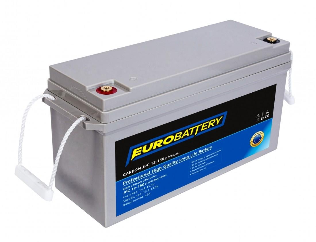 Акумулятор для ДБЖ EuroBattery JPC12-150 DZM карбоновий 12V 150 Аг (685)