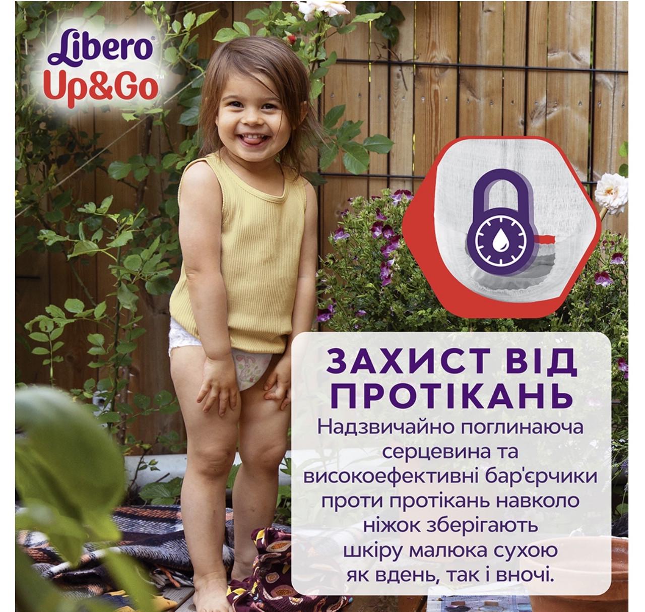 Подгузники-трусики Libero up&go 6 13-20 кг 40 шт. - фото 3