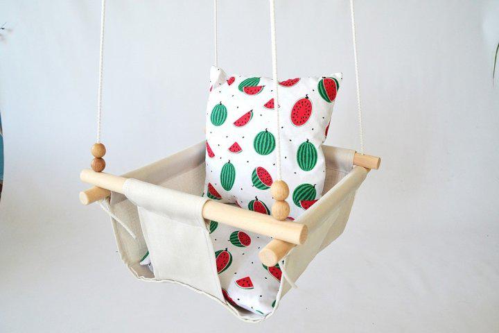 Дитяча гойдалка Infancy Бахча Молочний (10140312) - фото 11 Дитяча гойдалка Infancy Бахча Молочний (10140312) - фото 11