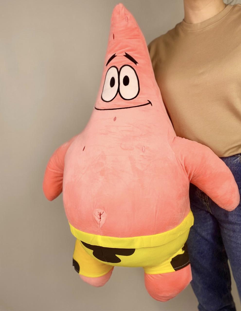 М'яка іграшка-обіймашка Морська зірка Патрік 85 см Рожевий (E33181) - фото 9 М'яка іграшка-обіймашка Морська зірка Патрік 85 см Рожевий (E33181) - фото 9