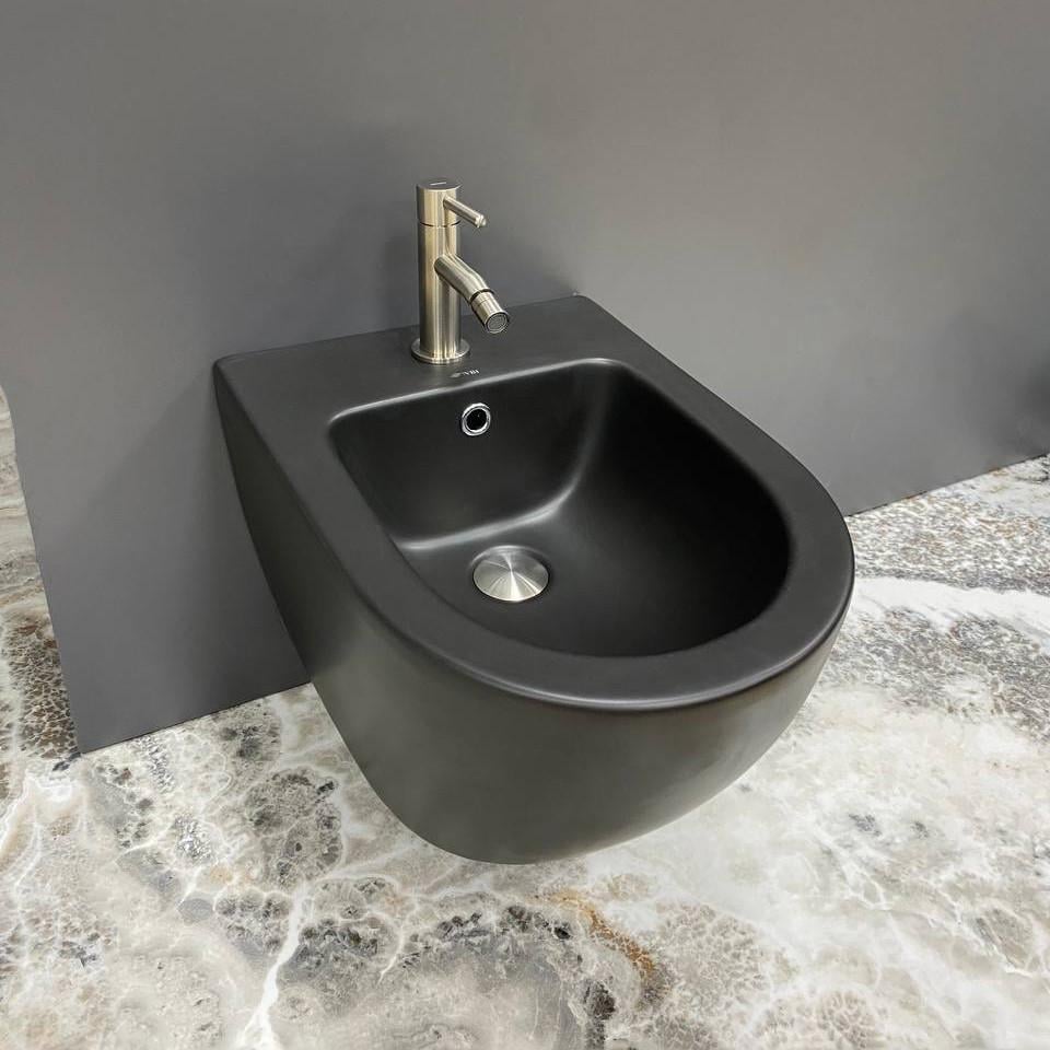 Подвесное биде VBI VULCANO Black matt (2810366804)