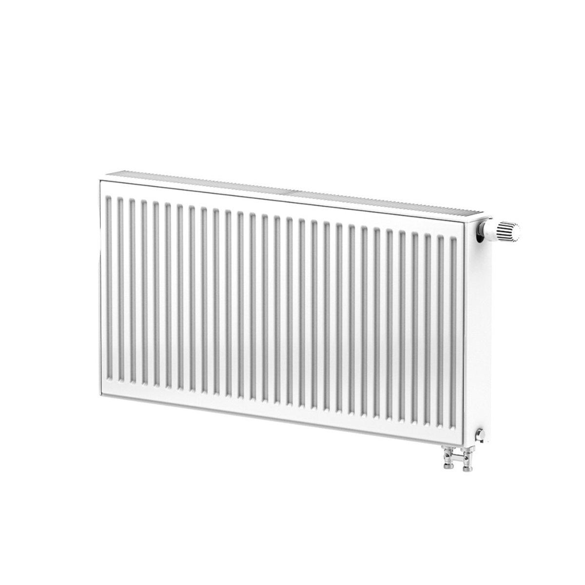 Радиатор стальной DUVERA 500x1200 мм тип 22 нижнее подключение Белый (PUD-DS22512S)