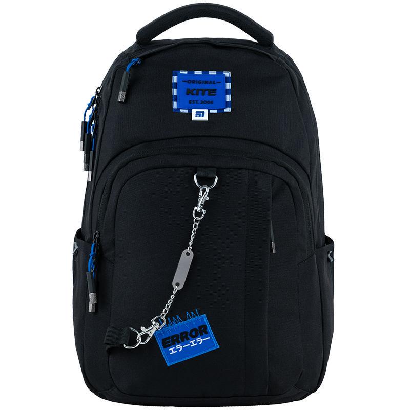 Рюкзак KITE Education teens 42x29x17 см 17 л Черный (K24-2578M-4)