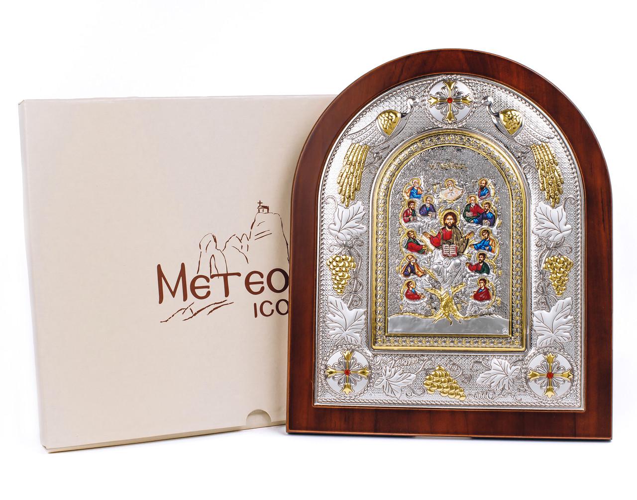 Срібна Ікона Дерево життя з Греції 24х29 см в дереві (MA/E31200AX) - фото 6 Срібна Ікона Дерево життя з Греції 24х29 см в дереві (MA/E31200AX) - фото 6