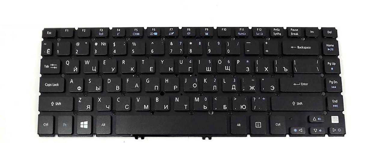 Клавиатура для ноутбука Acer Aspire V5-471 с подсветкой клавиш матовая (NK.I1413.001)