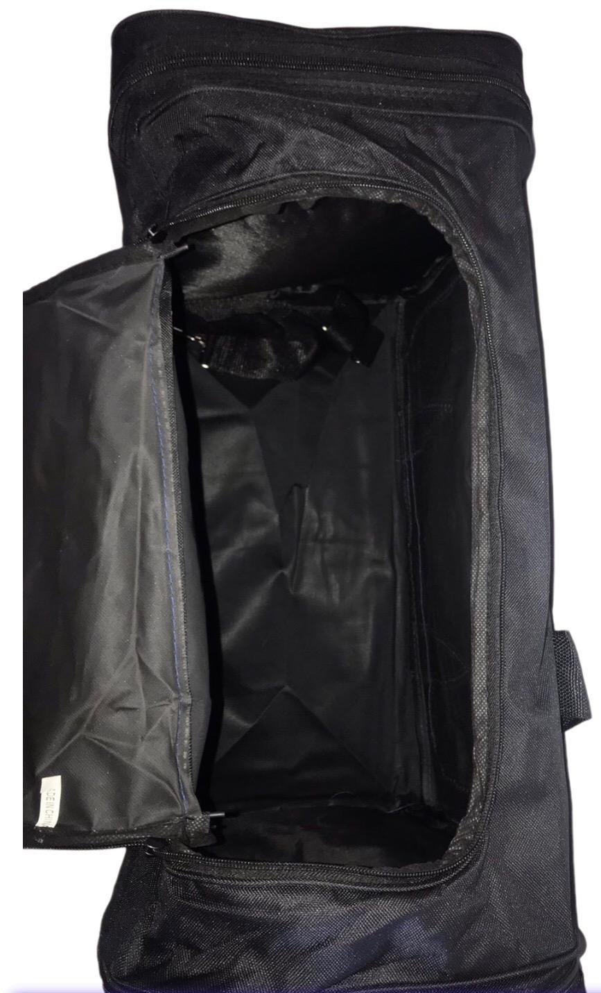 Сумка дорожня с довгим ремінем через плече 70 л Чорний (813-2) - фото 4 Сумка дорожня с довгим ремінем через плече 70 л Чорний (813-2) - фото 4