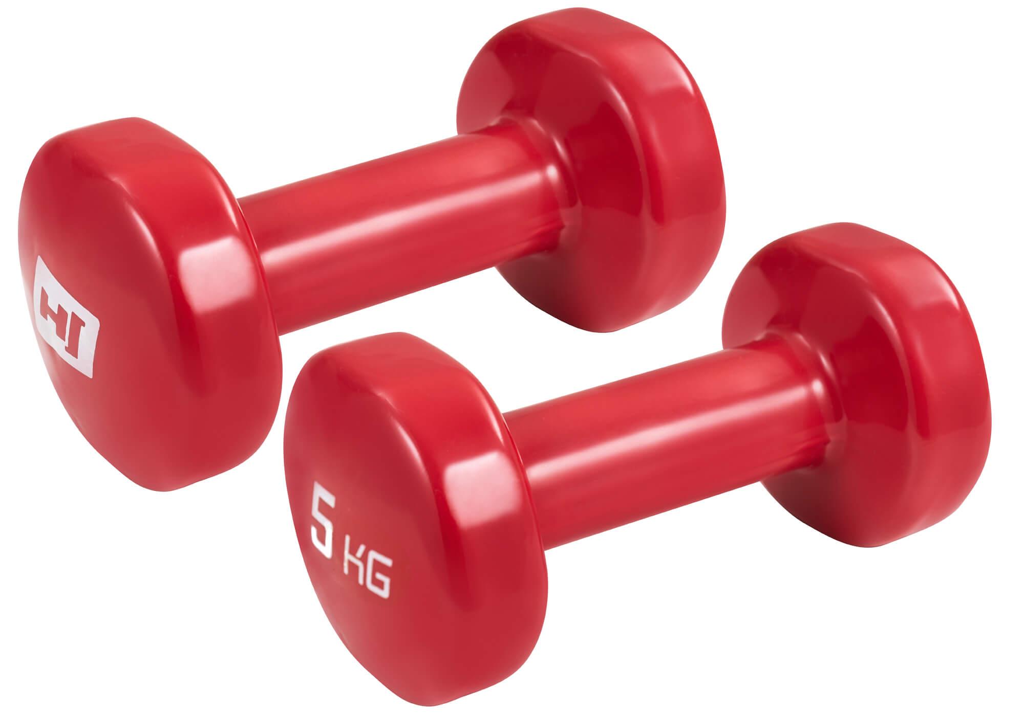 Набор гантелей виниловых HOP-SPORT HS-V050DC круглые 2x5 кг (SPORT258) - фото 2 Набор гантелей виниловых HOP-SPORT HS-V050DC круглые 2x5 кг (SPORT258) - фото 2