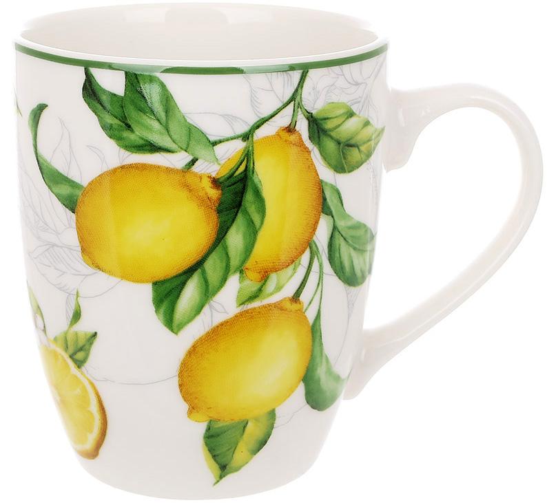 Кухоль порцеляновий Сицилійський Лимон 340 мл Кухоль порцеляновий Сицилійський Лимон 340 мл