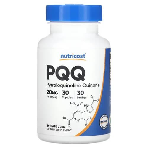Пиролохинолинхинон Nutricost PQQ 20 мг 30 капс. (NCS-57025)