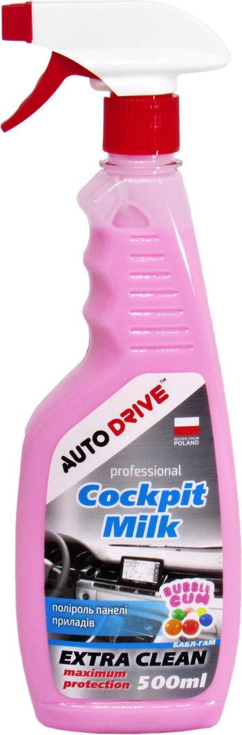 Поліроль молочко для пластику Auto Drive bubble gum 500 мл (AD0063)