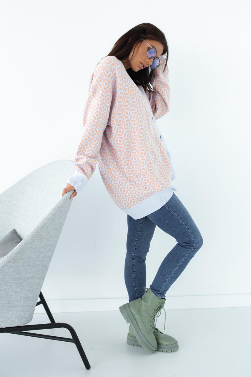 Кардиган подовжений QU STYLE S Блакитний (9528020) - фото 6 Кардиган подовжений QU STYLE S Блакитний (9528020) - фото 6